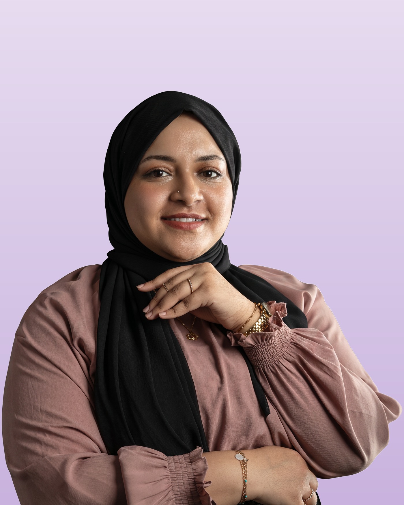 Merna Mustafa, founder of The Lavender Quill